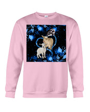 Load image into Gallery viewer, Lovely Phone Case Twinkling Blue Heart Gift For Goat Lovers Sweatshirt
