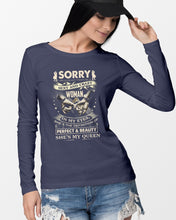 Load image into Gallery viewer, I'm Already Taken By A Sexy Crazy Woman Custom Design Unisex Long Sleeve
