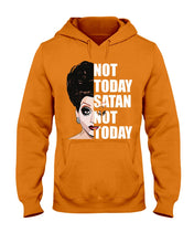 Load image into Gallery viewer, Not Today Satan Not Today Gift For Women Hoodie
