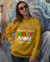 Load image into Gallery viewer, Golf Who Believes In Herself Gift For Sport Lovers Sweatshirt
