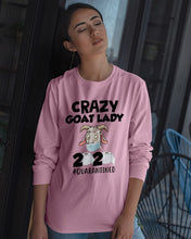 Load image into Gallery viewer, Crazy Goat Lady 2020 Quarantined Gift For Goat Lovers Unisex Long Sleeve
