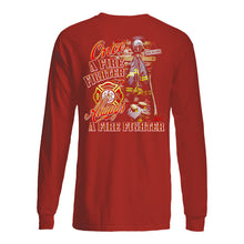 Load image into Gallery viewer, Once A Firefighter   Always A Firefighter   Special Custom Design Unisex Long Sleeve

