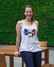Load image into Gallery viewer, Lovely Phone Case Three Owl With US Flag Gift For Owl Lovers Ladies Flowy Tank
