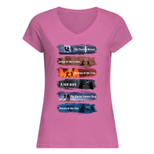 Load image into Gallery viewer, Attack Of The Clones A New Hope Ladies V-Neck
