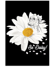Load image into Gallery viewer, Miniature Pinscher Daisy Flower Special Custom Design For Dog Lovers Vertical Poster
