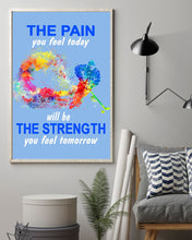 Load image into Gallery viewer, The Pain You Feel Today Will Be The Strength Gift For Women Vertical Poster
