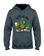 Load image into Gallery viewer, Basketball Saint Patrick's Day Gift For Basketball Lovers Hoodie
