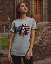 Load image into Gallery viewer, English Cocker Spaniel US Sunflower Gift For Dog Lovers Guys Tee
