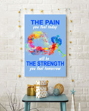 Load image into Gallery viewer, The Pain You Feel Today Will Be The Strength Gift For Women Vertical Poster

