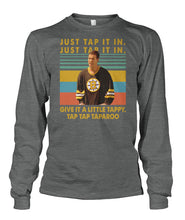 Load image into Gallery viewer, Just Tap It In A Little Tappy Retro Design Gift For Men Unisex Long Sleeve

