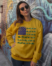 Load image into Gallery viewer, Trucker Farmer America Flag  Unique Custom Design Sweatshirt
