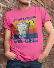 Load image into Gallery viewer, Lovely Phone Case Let The Evening Be-Gin Retro Vintage Guys Tee
