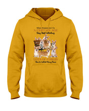 Load image into Gallery viewer, They Start Collecting Lots Of Corgis Trending For Dog Lovers Hoodie
