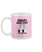 Load image into Gallery viewer, Crazy Goat Lady 2020 Quarantined Gift For Goat Lovers Mug
