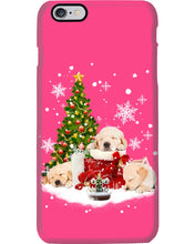 Load image into Gallery viewer, Funny Golden Retrievers Sleep In Red Boots Gift For Dog Lovers Phone case
