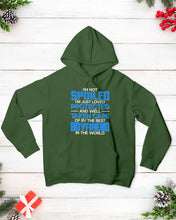 Load image into Gallery viewer, I'm Just Loved Protected And Well Taken Care Of By The Best Boyfriend Hoodie
