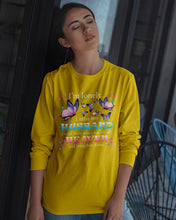 Load image into Gallery viewer, I'm Lonely I Miss My Husband Butterfly Gift For Lover Unisex Long Sleeve
