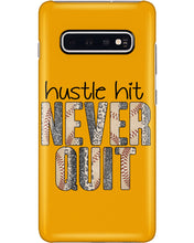Load image into Gallery viewer, Baseball Hustle Hit Never Quit Gift For Lovers Phone case
