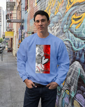 Load image into Gallery viewer, Baseball Peaceful Love Gift For Baseball Lovers Sweatshirt

