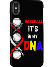 Load image into Gallery viewer, Baseball Be My DNA Gift For Sport Lovers Phone case
