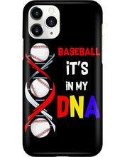 Load image into Gallery viewer, Baseball Be My DNA Gift For Sport Lovers Phone case
