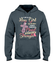 Load image into Gallery viewer, Birthday Gift For May Girl Who Can Do All Things Through Christ Hoodie
