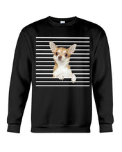 Load image into Gallery viewer, ln Chihuahua Horizontal Stripes Gift For Dog Lovers Sweatshirt
