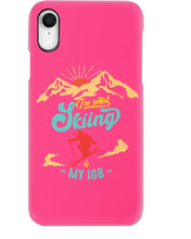Load image into Gallery viewer, I'm Retired Skiing Is My Job Mountainous Terrain Phone case
