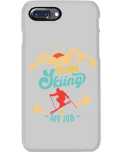 Load image into Gallery viewer, I'm Retired Skiing Is My Job Mountainous Terrain Phone case
