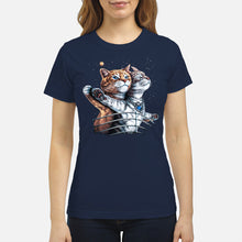 Load image into Gallery viewer, Vintage Funny Cat Love Trending Gift For Cat Lovers Ladies Tee
