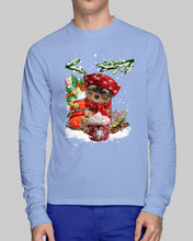 Load image into Gallery viewer, Yorkshire Terrier Loves Drinking Hot Latte Gift For Dog Lovers Unisex Long Sleeve
