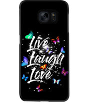 Load image into Gallery viewer, Butterfly Live Laugh Love Gift For Lover Phone case
