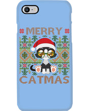 Load image into Gallery viewer, Merry Catmas Cute Funny Gifts Phone case
