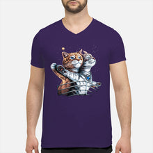 Load image into Gallery viewer, Vintage Funny Cat Love Trending Gift For Cat Lovers Guys V-Neck
