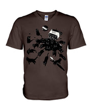 Load image into Gallery viewer, Cats Ink Funny Design Gift For Cats Lovers Guys V-Neck
