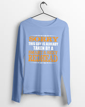 Load image into Gallery viewer, Sorry This Guy Is Already Taken By A Smart And Sexy Redhead Gift For Men Unisex Long Sleeve

