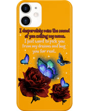 Load image into Gallery viewer, Butterfly Calling My Name Gift For Lover Phone case
