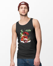 Load image into Gallery viewer, Yorkshire Terrier Loves Drinking Hot Latte Gift For Dog Lovers Unisex Tank Top
