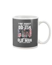 Load image into Gallery viewer, I Ain't Perfect But I Do Have A DD-214 For An Old Man Trending Mug
