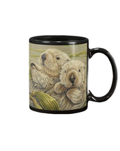 Load image into Gallery viewer, Otter Couple Art Painted Gift For Otter Lovers Mug
