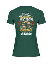 Load image into Gallery viewer, God Sent Me My Son And My Daughter Custom Design Gift For Family Ladies Tee
