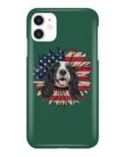 Load image into Gallery viewer, English Cocker Spaniel US Sunflower Gift For Dog Lovers Phone case
