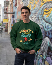 Load image into Gallery viewer, I'm Retired Skiing Is My Job Mountainous Terrain Sweatshirt
