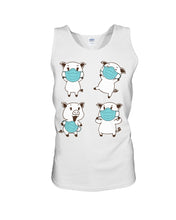 Load image into Gallery viewer, Pig Pandemic Essential Stay At Home Unique Custom Design Unisex Tank Top
