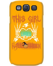 Load image into Gallery viewer, This Girl Loves Halloween Gift For Girls Phone case
