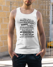 Load image into Gallery viewer, I'm A Spolied Husband But Not Yours  - Awesome Wife Was Born In February Unisex Tank Top
