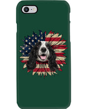 Load image into Gallery viewer, English Cocker Spaniel US Sunflower Gift For Dog Lovers Phone case
