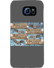Load image into Gallery viewer, Do What Makes You Happy With Bats Gift For Girls Phone case
