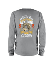 Load image into Gallery viewer, God Sent Me My Son And My Daughter Custom Design Unisex Long Sleeve
