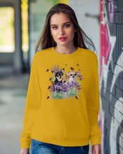 Load image into Gallery viewer, Lovely Phone Case With Lavender Flowers Gift For Chihuahua Lovers Sweatshirt
